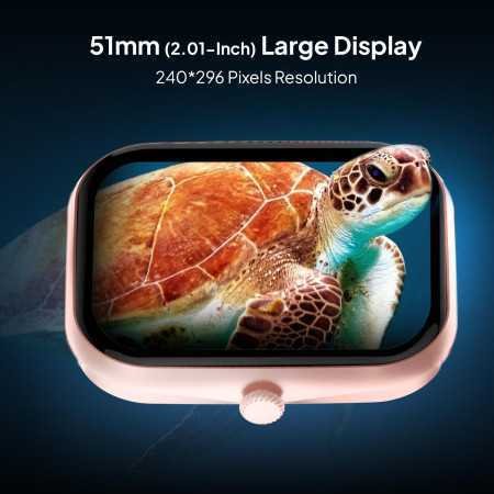 Fire-Boltt Ninja Call Pro Plus 1.83" Smart Watch with Bluetooth Calling, AI Voice Assistance, 100 Sports Modes IP67 Rating, 240