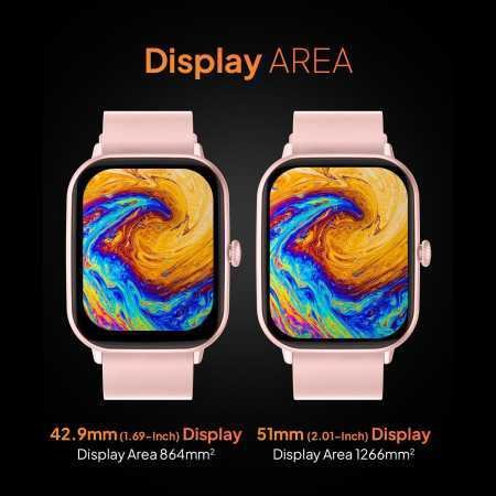 Fire-Boltt Ninja Call Pro Plus 1.83" Smart Watch with Bluetooth Calling, AI Voice Assistance, 100 Sports Modes IP67 Rating, 240