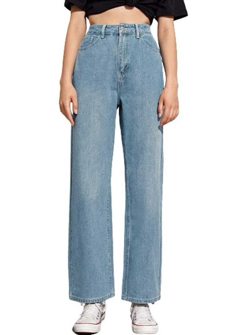 KOTTY Women High Rise Relaxed Fit Cotton Lycra Blend Ankle Length Jeans KOTTY Women High Rise Relaxed Fit Cotton Lycra Blend Ankle Length Jeans