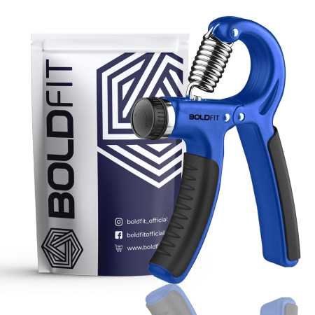 Boldfit Adjustable Hand Grip Strengthener, Hand Gripper for Men & Women for Gym Workout Hand Exercise Equipment to Use in Home
