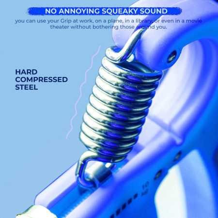 Boldfit Adjustable Hand Grip Strengthener, Hand Gripper for Men & Women for Gym Workout Hand Exercise Equipment to Use in Home