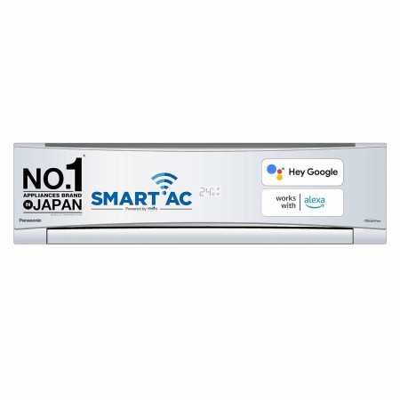 Panasonic 1.5 Ton 5 Star Wi-Fi Inverter Smart Split AC (India's 1st Matter Enabled RAC, Copper Condenser, 7in1 Convertible, True