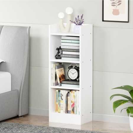 Lukzer 6 Layer Engineered Wood Bookshelf Multipurpose Home Decor Storage Rack Showcase Organizer for Living room, Kitchen,