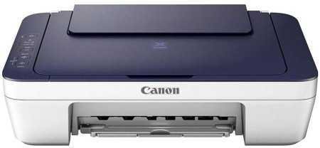 Canon PIXMA E477 All in One (Print, Scan, Copy) WiFi Ink Efficient Colour Printer for Home/Student