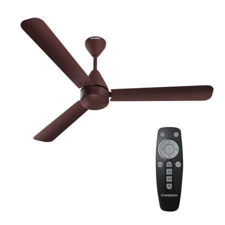 Crompton Energion Hyperjet 1200mm BLDC Ceiling Fan | Point Anywhere Remote Control | BEE 5 Star Rated Energy Efficient |