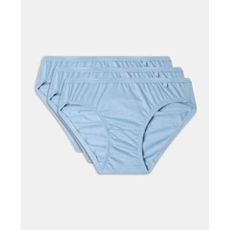 Jockey 1406 Women's High Coverage Super Combed Cotton Mid Waist Hipster with Concealed Waistband and StayFresh Treatment (Pack