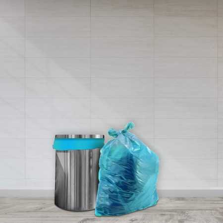 Amazon Brand - Presto! Garbage Bags Medium 180 Count|19 x 21 inches Black , For Dry & Wet waste|30 bags/roll (Pack of 6) Amazon Brand - Presto! Garbage Bags Medium 180 Count|19 x 21 inches Black , For Dry & Wet waste|30 bags/roll (Pack of 6)