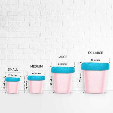 Amazon Brand - Presto! Garbage Bags Medium 180 Count|19 x 21 inches Black , For Dry & Wet waste|30 bags/roll (Pack of 6) Amazon Brand - Presto! Garbage Bags Medium 180 Count|19 x 21 inches Black , For Dry & Wet waste|30 bags/roll (Pack of 6)