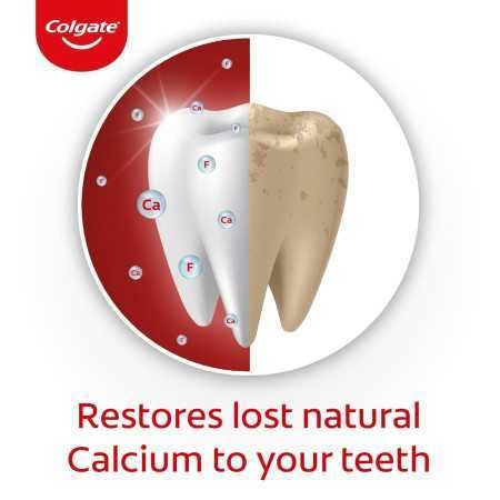 Colgate Strong Teeth Toothpaste, 500g, Indias No: 1 Toothpaste Brand, Calcium-boost Tooth Paste for 2X Stronger Teeth, Whitens