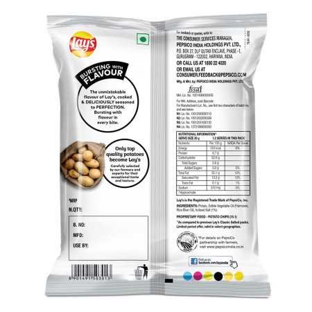 Lay's Potato Chips 48 Gram, American Style Cream & Onion Flavour, Crunchy Chips & Snacks (Weight May Vary)