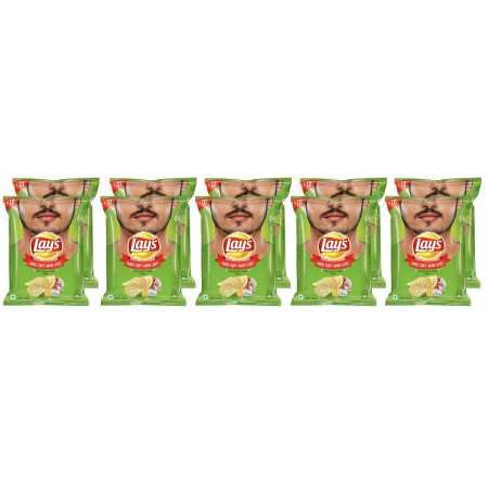 Lay's Potato Chips 48 Gram, American Style Cream & Onion Flavour, Crunchy Chips & Snacks (Weight May Vary)