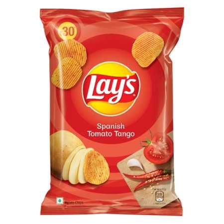 Lay's Potato Chips 48 Gram, American Style Cream & Onion Flavour, Crunchy Chips & Snacks (Weight May Vary)