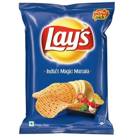 Lay's Potato Chips 48 Gram, American Style Cream & Onion Flavour, Crunchy Chips & Snacks (Weight May Vary)