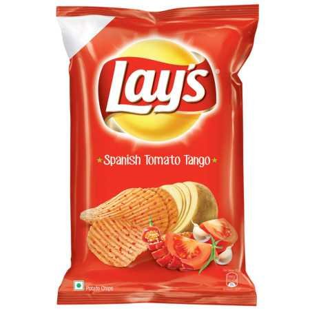 Lay's Potato Chips 48 Gram, American Style Cream & Onion Flavour, Crunchy Chips & Snacks (Weight May Vary)