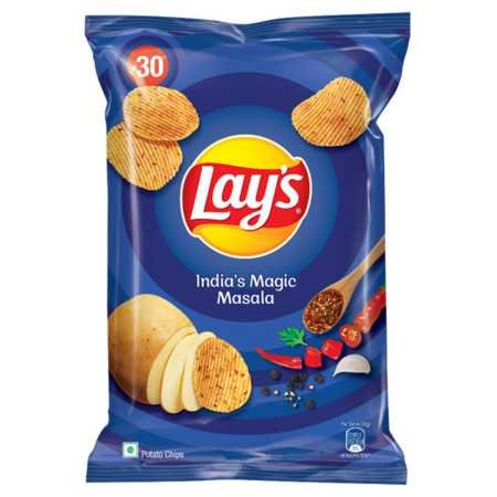 Lay's Potato Chips 48 Gram, American Style Cream & Onion Flavour, Crunchy Chips & Snacks (Weight May Vary)