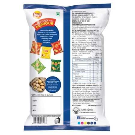 Lay's Potato Chips 48 Gram, American Style Cream & Onion Flavour, Crunchy Chips & Snacks (Weight May Vary)