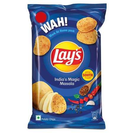 Lay's Potato Chips 48 Gram, American Style Cream & Onion Flavour, Crunchy Chips & Snacks (Weight May Vary)