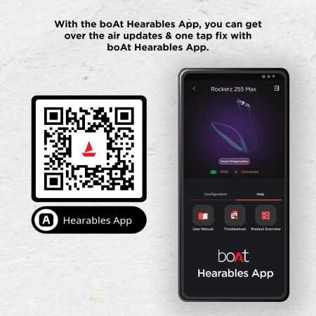 boAt Rockerz 255 Pro+ Bluetooth in Ear Neckband with Upto 60 Hours Playback, ASAP Charge, IPX7, Dual Pairing and Bluetooth