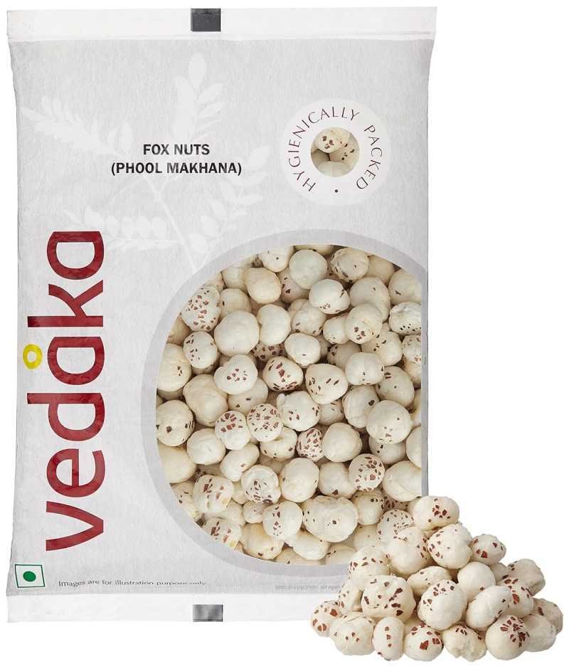 Amazon Brand - Vedaka Foxnuts (Phool Makhana) 200g | Premium Lotus Seeds Amazon Brand - Vedaka Foxnuts (Phool Makhana) 200g | Premium Lotus Seeds