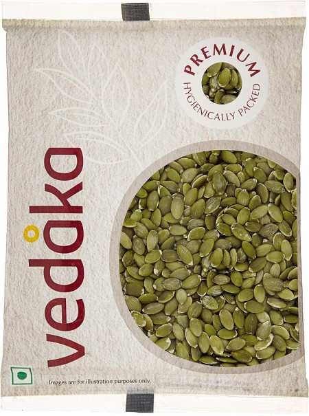 Amazon Brand - Vedaka Premium Raw Pumpkin Seeds | Fiber Rich | 200g Amazon Brand - Vedaka Premium Raw Pumpkin Seeds | Fiber Rich | 200g