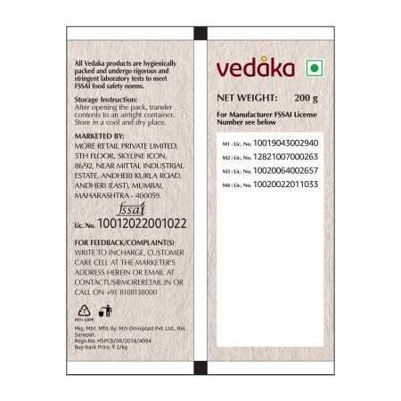 Amazon Brand - Vedaka Premium Raw Pumpkin Seeds | Fiber Rich | 200g Amazon Brand - Vedaka Premium Raw Pumpkin Seeds | Fiber Rich | 200g