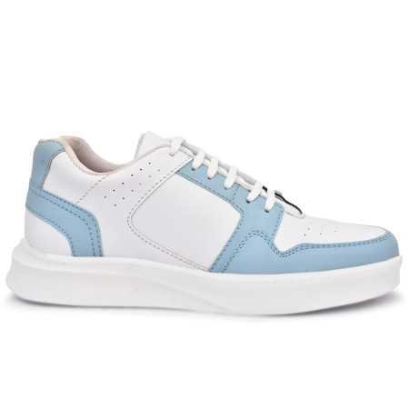 Scorr X Men's White sky blue Sneakers 1101