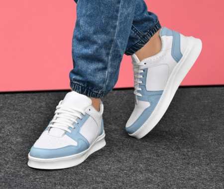 Scorr X Men's White sky blue Sneakers 1101