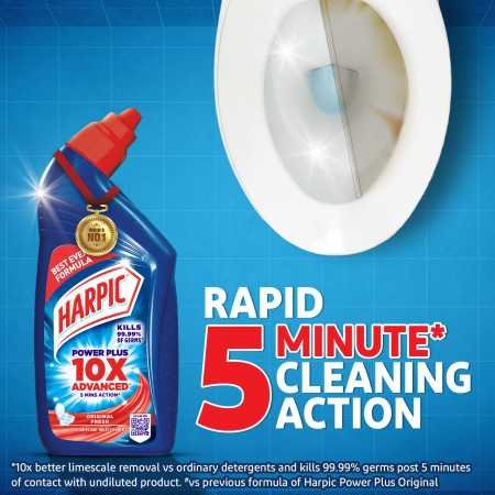 Harpic 1 Litre - Original, Disinfectant Toilet Cleaner Liquid | Suitable for Toilet Bowls Harpic 1 Litre - Original, Disinfectant Toilet Cleaner Liquid | Suitable for Toilet Bowls