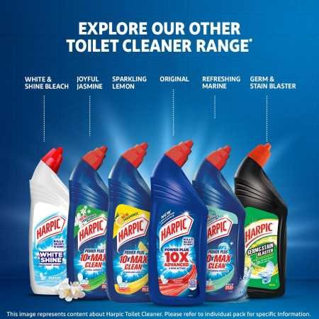 Harpic 1 Litre - Original, Disinfectant Toilet Cleaner Liquid | Suitable for Toilet Bowls Harpic 1 Litre - Original, Disinfectant Toilet Cleaner Liquid | Suitable for Toilet Bowls