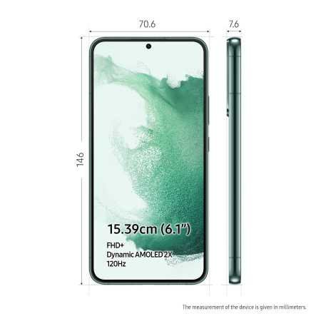 Samsung Galaxy S22 5G (Green, 8GB, 128GB Storage) with No Cost EMI/Additional Exchange Offers