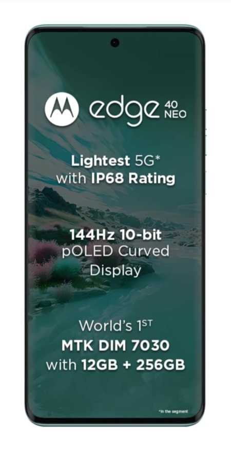 Motorola Edge 40 Neo (Soothing Sea, 128 GB) (8 GB RAM)