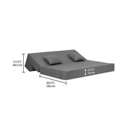 Wakefit Sofa Cum Bed | 1 Year Warranty| Sofa 3 Seater, Sofa Bed 6 X 5 Feet, Folding Sofa Bed, Sofa CumBeds for Living Room,