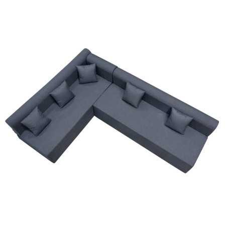 Wakefit Sofa Cum Bed | 1 Year Warranty| Sofa 3 Seater, Sofa Bed 6 X 5 Feet, Folding Sofa Bed, Sofa CumBeds for Living Room,