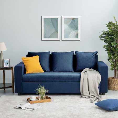 Wakefit Sofa Cum Bed | 1 Year Warranty| Sofa 3 Seater, Sofa Bed 6 X 5 Feet, Folding Sofa Bed, Sofa CumBeds for Living Room,