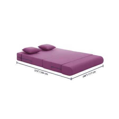 Wakefit Sofa Cum Bed | 1 Year Warranty| Sofa 3 Seater, Sofa Bed 6 X 5 Feet, Folding Sofa Bed, Sofa CumBeds for Living Room,
