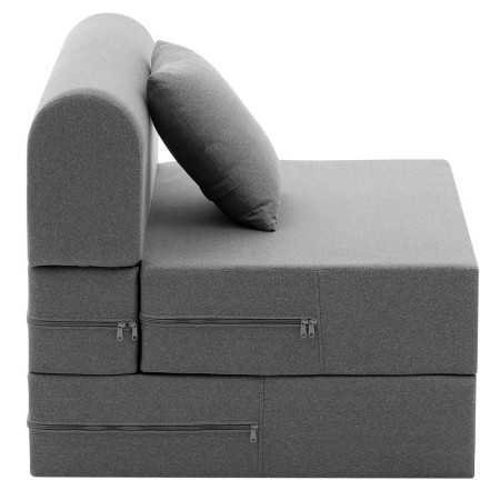 Wakefit Sofa Cum Bed | 1 Year Warranty| Sofa 3 Seater, Sofa Bed 6 X 5 Feet, Folding Sofa Bed, Sofa CumBeds for Living Room,
