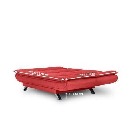 Wakefit Sofa Cum Bed | 1 Year Warranty| Sofa 3 Seater, Sofa Bed 6 X 5 Feet, Folding Sofa Bed, Sofa CumBeds for Living Room,