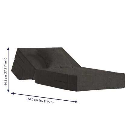Wakefit Sofa Cum Bed | 1 Year Warranty| Sofa 3 Seater, Sofa Bed 6 X 5 Feet, Folding Sofa Bed, Sofa CumBeds for Living Room,