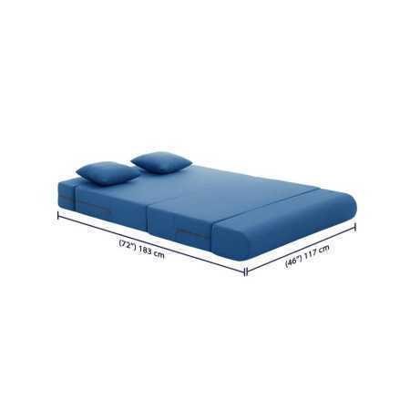 Wakefit Sofa Cum Bed | 1 Year Warranty| Sofa 3 Seater, Sofa Bed 6 X 5 Feet, Folding Sofa Bed, Sofa CumBeds for Living Room,