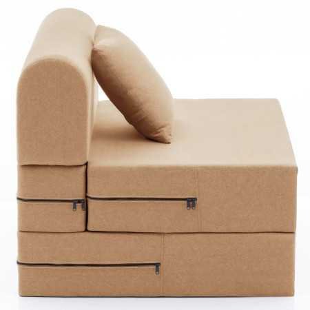 Wakefit Sofa Cum Bed | 1 Year Warranty| Sofa 3 Seater, Sofa Bed 6 X 5 Feet, Folding Sofa Bed, Sofa CumBeds for Living Room,