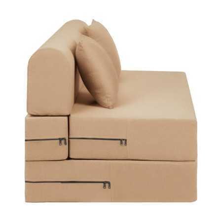 Wakefit Sofa Cum Bed | 1 Year Warranty| Sofa 3 Seater, Sofa Bed 6 X 5 Feet, Folding Sofa Bed, Sofa CumBeds for Living Room,