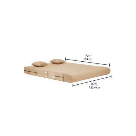 Wakefit Sofa Cum Bed | 1 Year Warranty| Sofa 3 Seater, Sofa Bed 6 X 5 Feet, Folding Sofa Bed, Sofa CumBeds for Living Room,