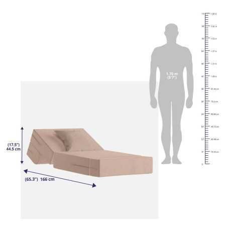 Wakefit Sofa Cum Bed | 1 Year Warranty| Sofa 3 Seater, Sofa Bed 6 X 5 Feet, Folding Sofa Bed, Sofa CumBeds for Living Room,
