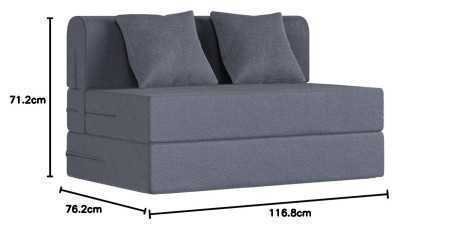 Wakefit Sofa Cum Bed | 1 Year Warranty| Sofa 3 Seater, Sofa Bed 6 X 5 Feet, Folding Sofa Bed, Sofa CumBeds for Living Room,