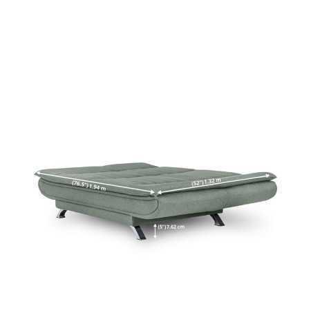 Wakefit Sofa Cum Bed | 1 Year Warranty| Sofa 3 Seater, Sofa Bed 6 X 5 Feet, Folding Sofa Bed, Sofa CumBeds for Living Room,