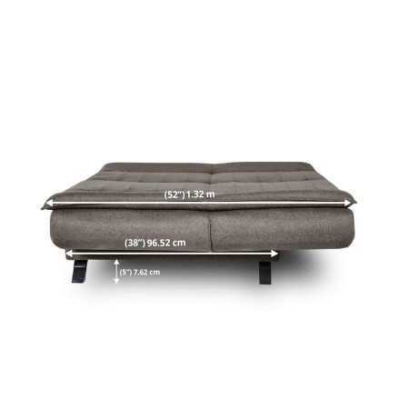 Wakefit Sofa Cum Bed | 1 Year Warranty| Sofa 3 Seater, Sofa Bed 6 X 5 Feet, Folding Sofa Bed, Sofa CumBeds for Living Room,