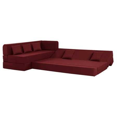 Wakefit Sofa Cum Bed | 1 Year Warranty| Sofa 3 Seater, Sofa Bed 6 X 5 Feet, Folding Sofa Bed, Sofa CumBeds for Living Room,