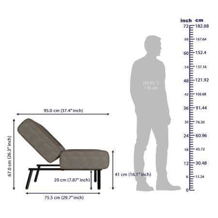 Wakefit Sofa Cum Bed | 1 Year Warranty| Sofa 3 Seater, Sofa Bed 6 X 5 Feet, Folding Sofa Bed, Sofa CumBeds for Living Room,
