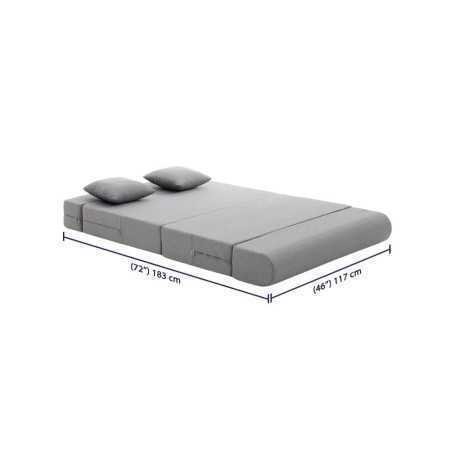 Wakefit Sofa Cum Bed | 1 Year Warranty| Sofa 3 Seater, Sofa Bed 6 X 5 Feet, Folding Sofa Bed, Sofa CumBeds for Living Room,