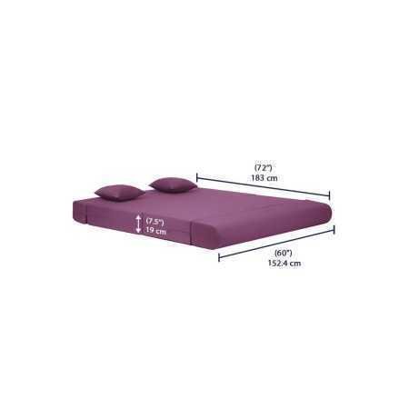 Wakefit Sofa Cum Bed | 1 Year Warranty| Sofa 3 Seater, Sofa Bed 6 X 5 Feet, Folding Sofa Bed, Sofa CumBeds for Living Room,